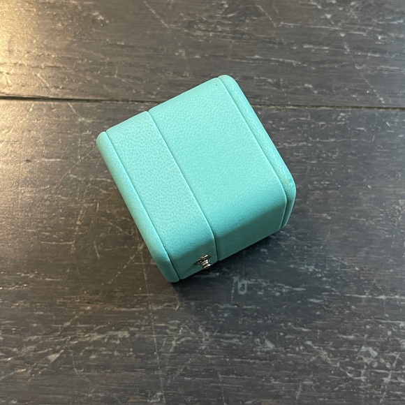 Tiffany & Co Empty Blue Engagement Ring Box+Outer Box+Shopping Bag - Picture 8 of 11